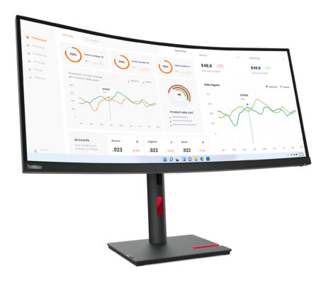 Lenovo 34" ThinkVision T34w-30 - 3440x1440 - VA - 75W USB HUB