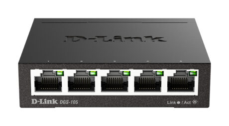 D-Link DGS-105 5-Port Gigabit Unmanaged Desktop Switch