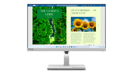 Lenovo 24" L24m-40 - 1920x1080 - 100Hz - VA - 75W USB HUB