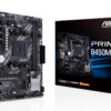 ASUS PRIME B450M-K II Bundkort - AMD B450 - AMD AM4 socket - DDR4 RAM - Micro-ATX
