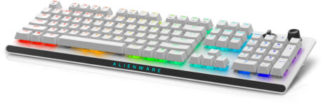 Dell Alienware Tri-Mode AW920K - Gaming Tastatur - Amerikansk engelsk - Hvid