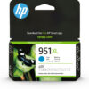 HP 951XL - CN046AE High Capacity Cyan Ink - Blækpatron Cyan