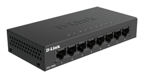 D-Link DGS-108GL 8-Port Gigabit Unmanaged Desktop Switch