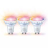 WiZ Spot 4,7W GU10, Color & Tunable White, Wi-Fi, 3-pak