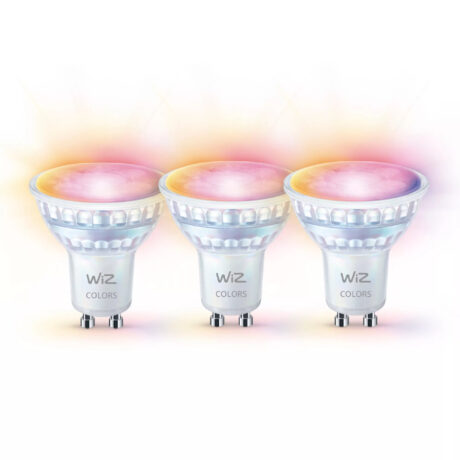 WiZ Spot 4,7W GU10, Color & Tunable White, Wi-Fi, 3-pak