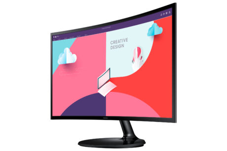 Samsung 24" Essential S3 - 1920x1080 (FHD) - 75Hz - VA - Curved