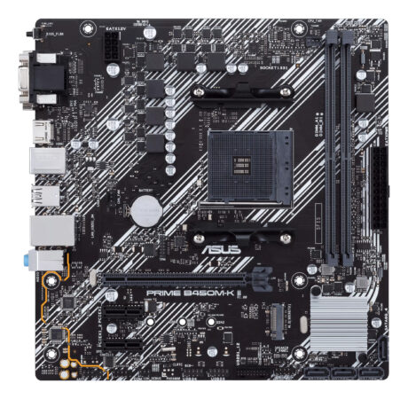ASUS PRIME B450M-K II Bundkort - AMD B450 - AMD AM4 socket - DDR4 RAM - Micro-ATX