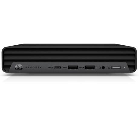 T1A HP ProDesk 600 G6 Refurbished Intel® Core™ i5 i5-10500T 16 GB DDR4-SDRAM 256 GB SSD Windows 11 Pro Mini PC Sort - Guld stand