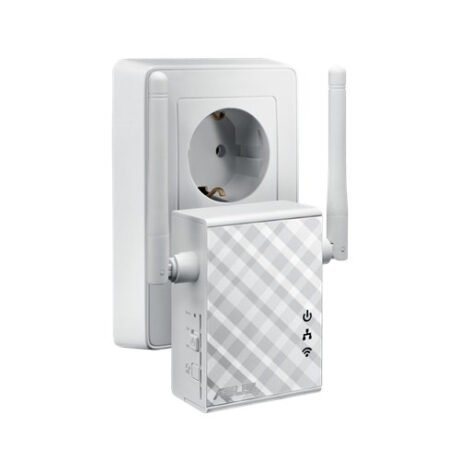 ASUS RP-N12 Wireless-N300 Range Extender/Repeater - Access Point - Media Bridge