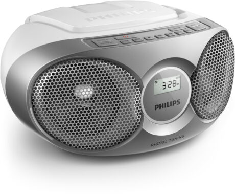 Philips CD Soundmachine AZ215S - FM - Stereo - Sølv