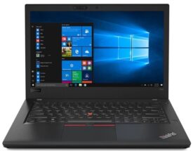 Lenovo ThinkPad T480 - 14" Full-HD - Intel i5 8350U 256GB NVMe 8GB RAM Win11 Pro - Sølv stand