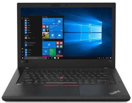 Lenovo ThinkPad T480 - 14" Full-HD - Intel i5 8350U 256GB NVMe 8GB RAM Win11 Pro - Sølv stand