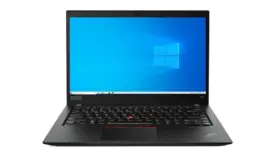 Lenovo ThinkPad T490s 14"  - Intel i5 8265U 1,6GHz 256GB NVMe 8GB Win11 Pro - Bronze stand