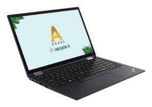 ThinkPad X13 Yoga G1 i5-10210U Hybrid (2-i-1) 13.3" Touchskærm 16 GB RAM 256 GB SSD Windows 11 Pro Nordisk - Guld stand