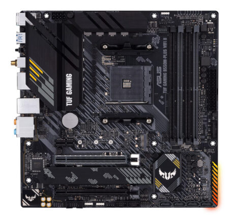 ASUS TUF GAMING B550M-PLUS WIFI II Bundkort - AMD B550 - AMD AM4 socket - DDR4 RAM - Micro-ATX