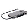 StarTech.com 4-Port USB-C Hub 4x USB-C Ports USB 3.1 10Gbps Portable USB C Hub with 100W Power Delivery Pass-Through Portable USB Type C Hub w/ 9.8in (25cm) Wrap-Around Cable USB hub - 4 ports - Grå