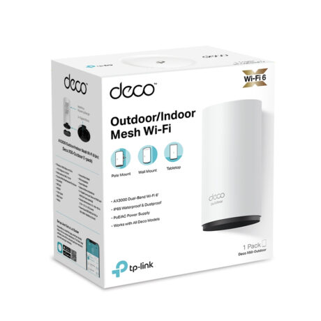 TP-Link AX3000 Outdoor/Indoor Mesh Wi-Fi 6 (1-Pack) - Mesh router Wi-Fi 6