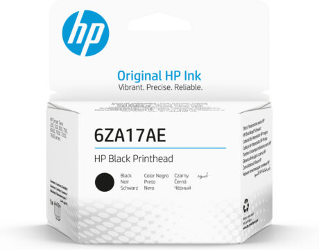 HP 6ZA17AE - Black Printhead - Printhoved Sort