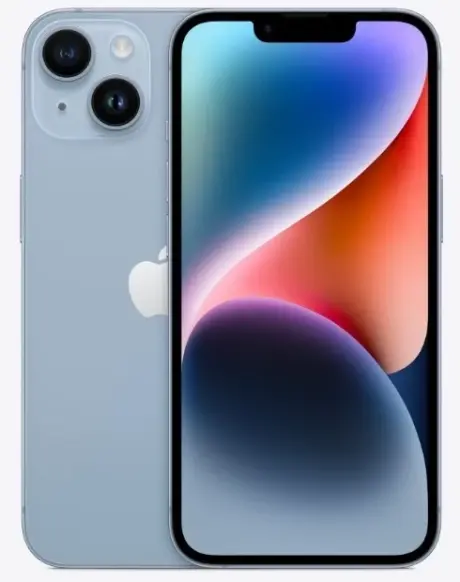 Apple iPhone 14 128GB (Blue) - Sølv stand