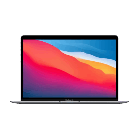 Apple MacBook Air (Sølv) 13" - Apple M1 256GB SSD 8GB (2020) - Sølv stand