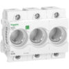 Schneider Electric Resi9 neozed d02 3p 63a sikringsholder til din-skinne uden skruehoved r9j02063