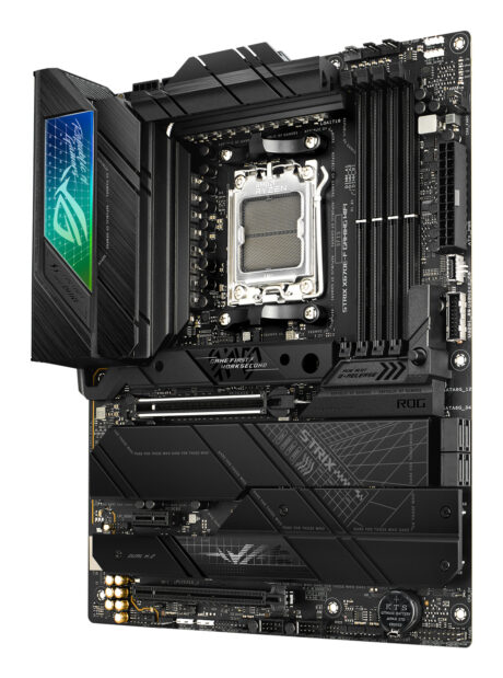 ASUS ROG STRIX X670E-F GAMING WIFI Bundkort - AMD X670E - AMD AM5 socket - DDR5 RAM - ATX