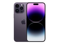 Apple iPhone 14 Pro Max 6.7 256GB Dyb purpur - Guld stand