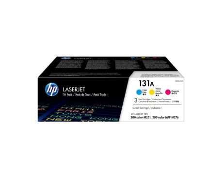 HP 131A - U0SL1AM 3-Pack - Lasertoner - Lasertoner Multicolor