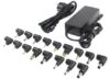 CoreParts Universal Laptop Power Adapter 65W, 18,5-20V, 3.42A, Plug: Multi DC Tips 17 Pcs