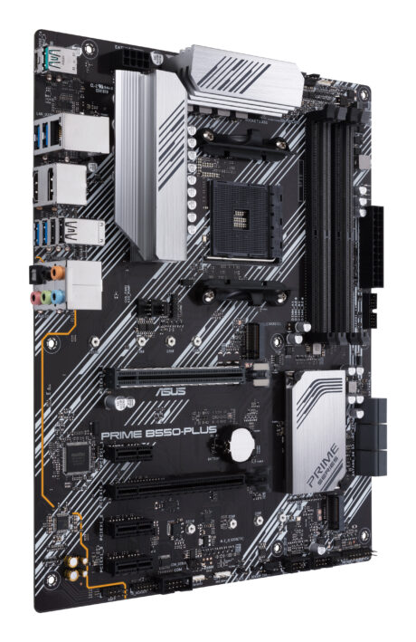 ASUS PRIME B550-PLUS Bundkort - AMD B550 - AMD AM4 socket - DDR4 RAM - ATX