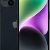 Apple iPhone 14 – 5G smartphone 128GB Midnight - Bronze stand