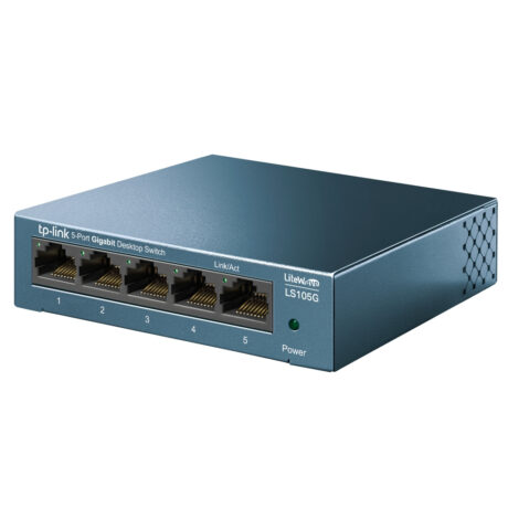 TP-Link LS105G 5-Port 10/100/1000Mbps Desktop Network Switch