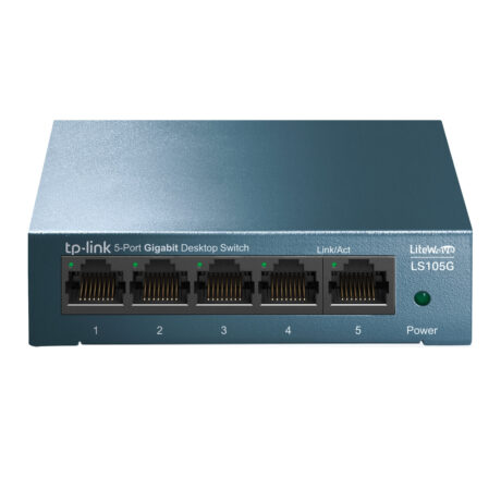 TP-Link LS105G 5-Port 10/100/1000Mbps Desktop Network Switch