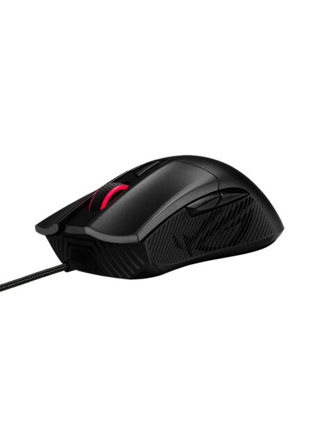 ASUS ROG Gladius II Core - Gaming Mus - Optisk - 6 knapper - Sort