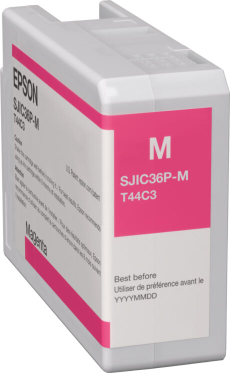 Epson SJIC36P(M) - magenta - original - ink cartridge - Blækpatron Magenta