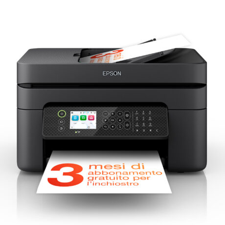 Epson WorkForce WF-2950DWF All in One Printer Blækprinter Multifunktion med Fax - Farve - Blæk