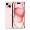 Apple iPhone 15 6,1 128GB - Lyserød - Guld stand