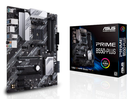 ASUS PRIME B550-PLUS Bundkort - AMD B550 - AMD AM4 socket - DDR4 RAM - ATX