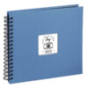 Hama Fine Art Spiral Album 36 x 32 cm 50 Black Pages azure