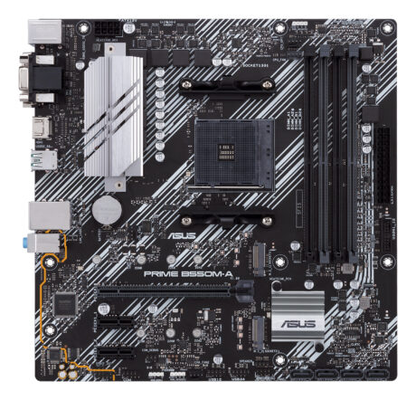 ASUS PRIME B550M-A Bundkort - AMD B550 - AMD AM4 socket - DDR4 RAM - Micro-ATX