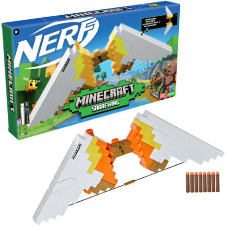 NERF Minecraft Sabrewing Motorized Blaster Bow
