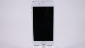 iPhone 8 - 64GB Silver - Guld stand