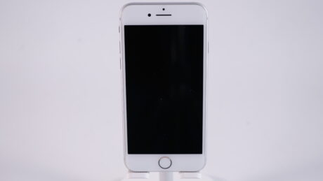 iPhone 8 - 64GB Silver - Guld stand