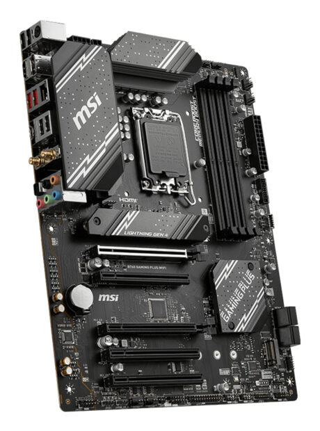 MSI B760 GAMING PLUS WIFI Bundkort - Intel B760 - Intel LGA1700 socket - DDR5 RAM - ATX