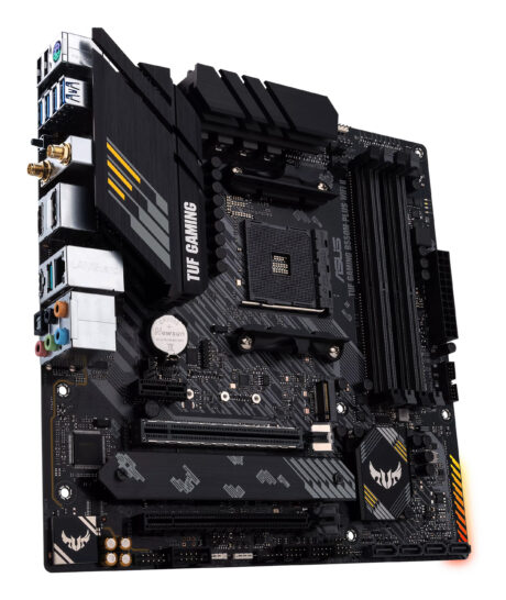 ASUS TUF GAMING B550M-PLUS WIFI II Bundkort - AMD B550 - AMD AM4 socket - DDR4 RAM - Micro-ATX