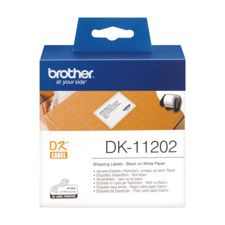 Brother DK-11202 - Black On White - 62 x 100 mm 300 label(s)
