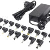 CoreParts Universal Laptop Power Adapter, 90W 18,5-20V 4.5-4.7A Plug: Multi DC Tips 17 pcs