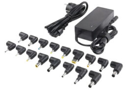 CoreParts Universal Laptop Power Adapter, 90W 18,5-20V 4.5-4.7A Plug: Multi DC Tips 17 pcs