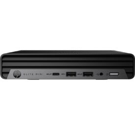 T1A HP Elite 600 G9 Refurbished Intel® Core™ i5 i5-12500T 16 GB DDR5-SDRAM 512 GB SSD Windows 11 Pro Mini PC Sort - Guld stand