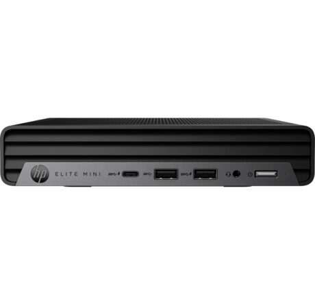 T1A HP Elite 600 G9 Refurbished Intel® Core™ i5 i5-12500T 16 GB DDR5-SDRAM 512 GB SSD Windows 11 Pro Mini PC Sort - Guld stand